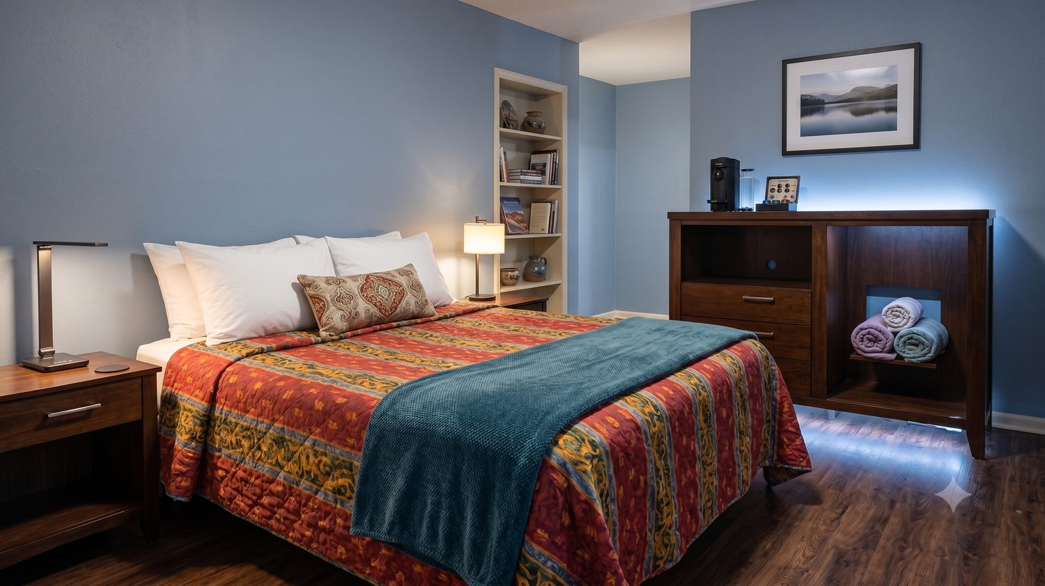 Standard Queen room at Bay Inn